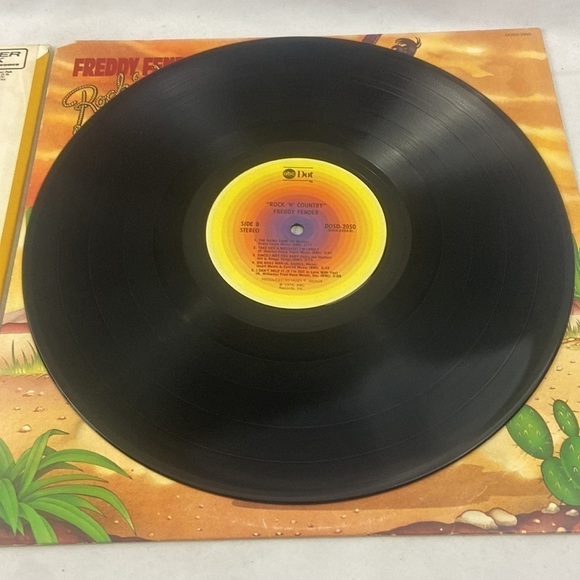 Freddy Fender Recorded Inside Louisiana State Prison Rock N Country Lot LP’s - Picture 5 of 12